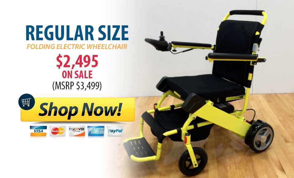 TSA Approved Electric Wheelchair FOLD & GO Electric Wheelchairs®