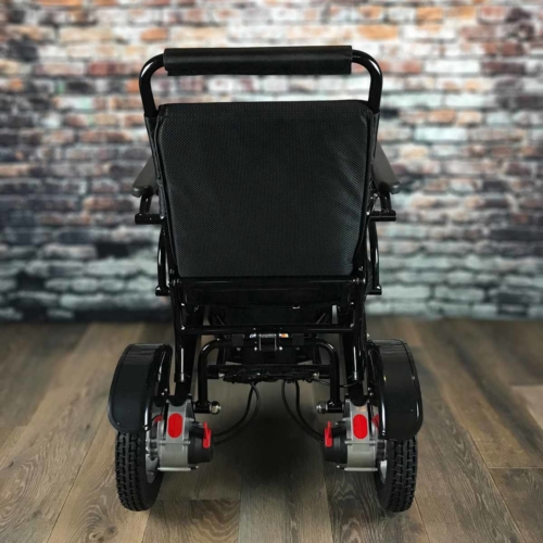 Heavy-Duty FOLD & GO Electric Wheelchair (Black)