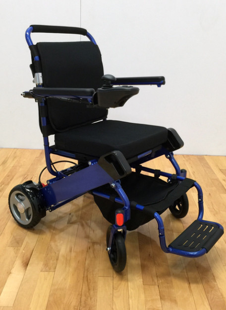 electric wheelchair GO Regular Electric (Blue) FOLD & Wheelchair