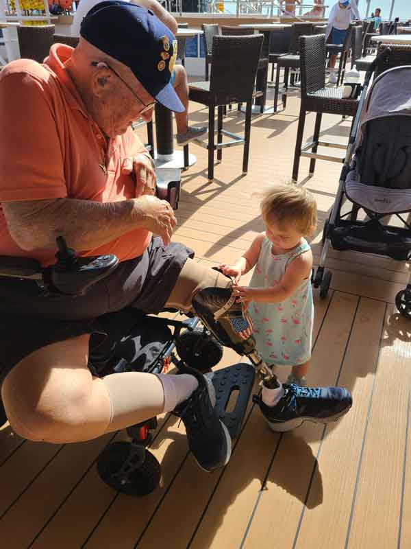 MLB Fan Battling ALS Receives a Customized Power Wheelchair During