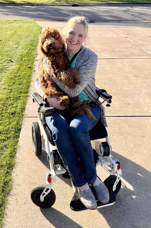 MLB Fan Battling ALS Receives a Customized Power Wheelchair During